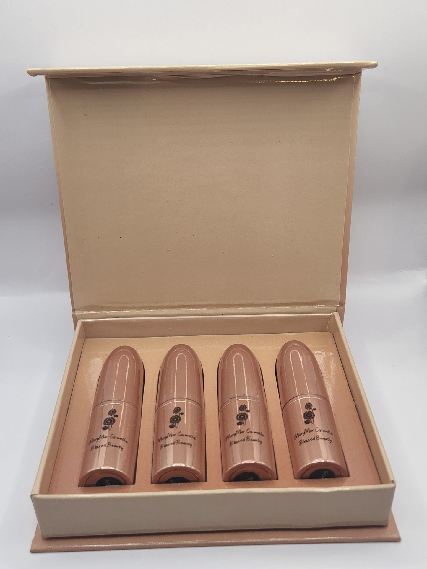 Bullet lipstick set of 4 in a gift box